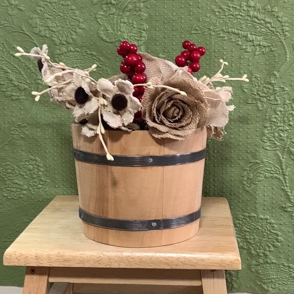 Solid Wood Bucket - Picture 2 of 5